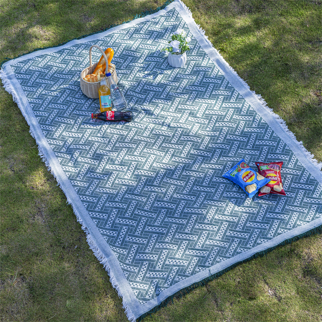 Outdoor Foldable Camping Blanket for Picnic and Tent Décor