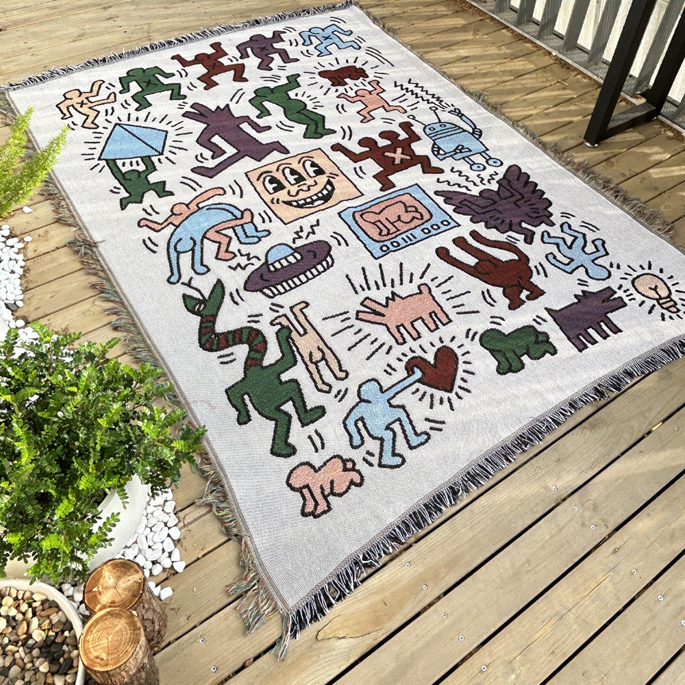 Thickened Outdoor Picnic Blanket and Tent Floor Mat
