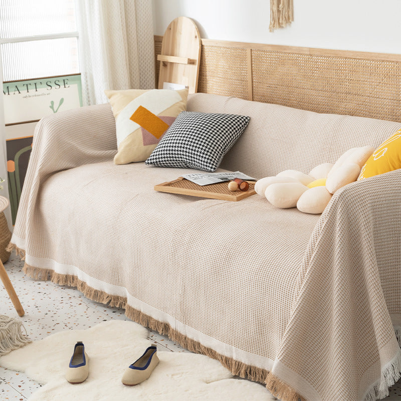 Nordic Universal Sofa Cover Throw for Contemporary Interiors
