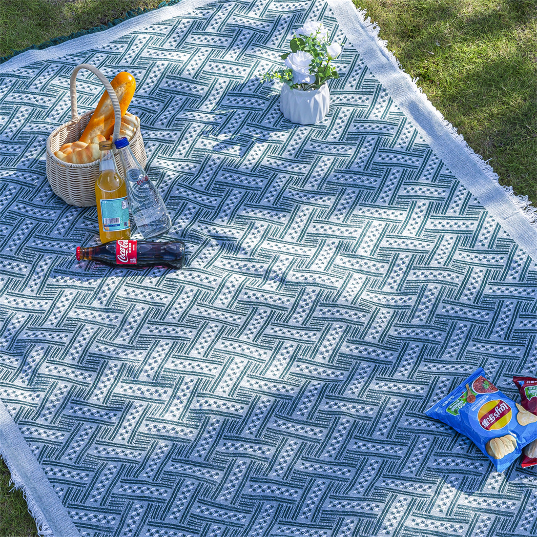 Outdoor Foldable Camping Blanket for Picnic and Tent Décor